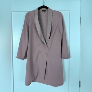 Topshop pink duster Jacket